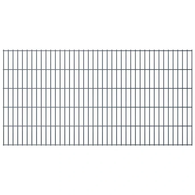 Clôture De Gabion 2D Acier Galvanisé 2,008x1,03m 14m Total Gris 7 Clôture De Gabion 2D Acier Galvanisé 2,008x1,03m 14m Total Gris – Image 7