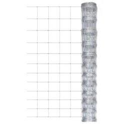 Clôture De Jardin Acier Galvanisé 50 M 150 Cm Argenté 2