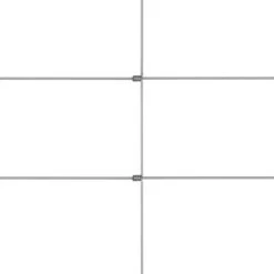 Clôture De Jardin Acier Galvanisé 50 M 150 Cm Argenté 2 -Mobilier De Jardin Soldes cloture de jardin acier galvanise 50 m 150 cm argente 3666722197137 1173123