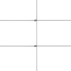 Clôture De Jardin Acier Galvanisé 50x1,25 M Argenté 3 -Mobilier De Jardin Soldes cloture de jardin acier galvanise 50x1 25 m argente 3666722197151 1173113