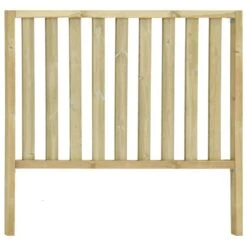 Clôture De Jardin Avec 2 Poteaux Pin Imprégné 182x170 Cm
