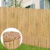 Clôture En Bambou 300x130 Cm