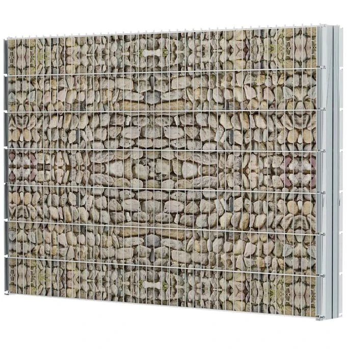 Clôture Gabion 2D Acier Galvanisé 2,008x1,43m 12m Total Argenté 3 Clôture Gabion 2D Acier Galvanisé 2,008x1,43m 12m Total Argenté – Image 3