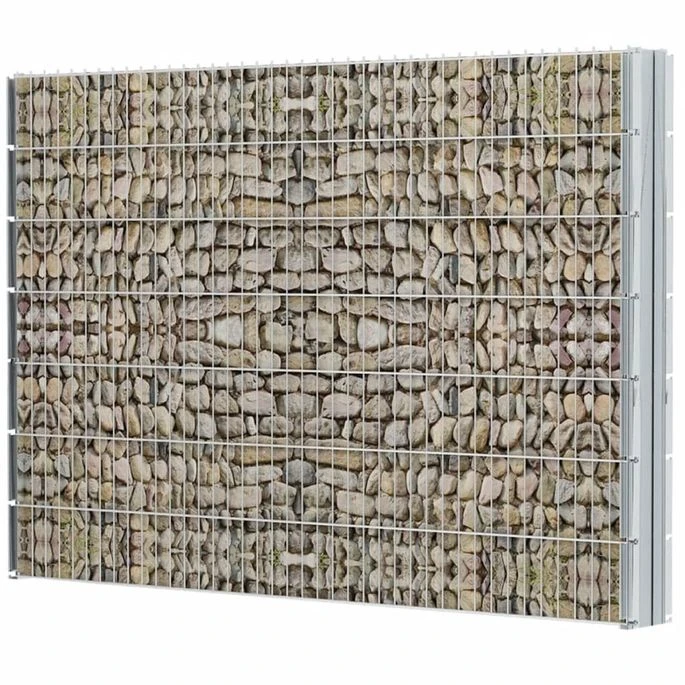 Clôture Gabion 2D Acier Galvanisé 2,008x1,43m 14m Total Argenté 3 Clôture Gabion 2D Acier Galvanisé 2,008x1,43m 14m Total Argenté – Image 3