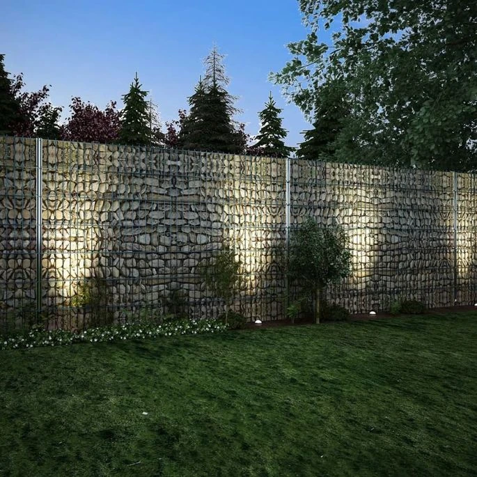 Clôture Gabion 2D Acier Galvanisé 2,008x1,43m 16m Total Argenté 4 Clôture Gabion 2D Acier Galvanisé 2,008x1,43m 16m Total Argenté – Image 4