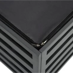 Coffre De Rangement Jardin Métal Anthracite Belie 100 Cm -Mobilier De Jardin Soldes coffre de rangement jardin metal anthracite 100 cm 8719883852621 400393