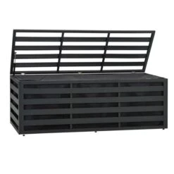 Coffre De Rangement Jardin Métal Anthracite Belie 150 Cm -Mobilier De Jardin Soldes coffre de rangement jardin metal anthracite 150 cm 8719883852638 400387