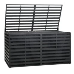 Coffre De Rangement Jardin Métal Anthracite Belie 200 Cm -Mobilier De Jardin Soldes coffre de rangement jardin metal anthracite 200 cm 8719883852652 400396