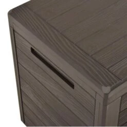 Coffre De Rangement Jardin Polypropylène Marron Stag 116 Cm -Mobilier De Jardin Soldes coffre de rangement jardin polypropylene marron 116 cm 3666722780070 400414