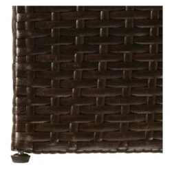 Coffre De Rangement Jardin Résine Tressée Marron Zamen -Mobilier De Jardin Soldes coffre de rangement jardin resine tressee marron zamen 3666722560528 383968