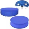 Couverture De Piscine PE Ronde 540 Cm 90 G/m²