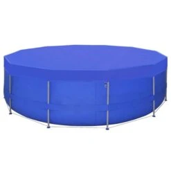 Couverture De Piscine PE Ronde 540 Cm 90 G/m² -Mobilier De Jardin Soldes couverture de piscine pe ronde 540 cm 90 g m 3666722177139 1220881