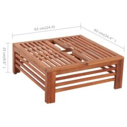 Couverture De Support De Parasol En Bois -Mobilier De Jardin Soldes couverture de support de parasol en bois 3666722181884 1216551