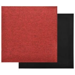 Dalles De Tapis De Sol 20 Pcs 5 M² 50x50 Cm Rouge -Mobilier De Jardin Soldes dalles de tapis de sol 20 pcs 5 m 50x50 cm rouge 8720286065563 1172212