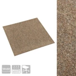 Dalles De Tapis De Sol 20 Pcs 5 M² Beige -Mobilier De Jardin Soldes dalles de tapis de sol 20 pcs 5 m beige 8720286046432 1215766
