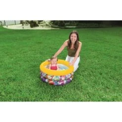 Bestway DISNEY MICKEY Roadster Racers Piscine Pour Bébés - 3 Boudins - Ø 73 X 30 Cm -Mobilier De Jardin Soldes disney mickey roadster racers piscine pour bebes 3 boudins 73 x 30 cm 6942138906905 709699