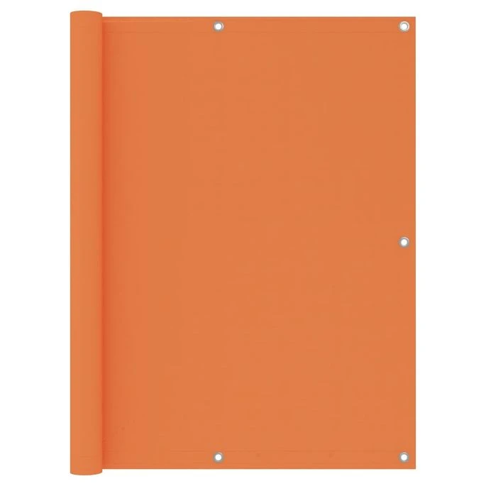 Écran De Balcon Orange 120x300 Cm Tissu Oxford 1 Écran De Balcon Orange 120x300 Cm Tissu Oxford