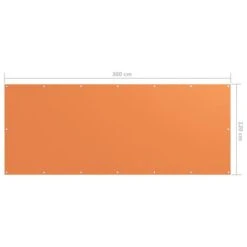 Écran De Balcon Orange 120x300 Cm Tissu Oxford 9 Écran De Balcon Orange 120x300 Cm Tissu Oxford -Mobilier De Jardin Soldes ecran de balcon orange 120x300 cm tissu oxford 3666722518062 600215