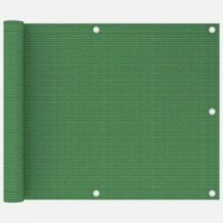 Écran De Balcon Vert Clair 75x500 Cm PEHD