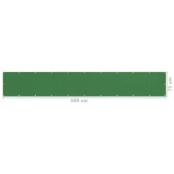 Écran De Balcon Vert Clair 75x500 Cm PEHD -Mobilier De Jardin Soldes ecran de balcon vert clair 75x500 cm pehd 3666722778107 937330
