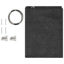 Écran Suspendu De Balcon Anthracite PEHD 140x230 Cm -Mobilier De Jardin Soldes ecran suspendu de balcon anthracite pehd 140x230 cm 8718475721871 586792