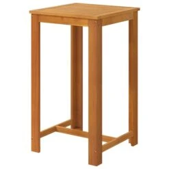 Ensemble De Bar De Jardin 5 Pcs Bois D'acacia Solide -Mobilier De Jardin Soldes ensemble de bar de jardin 5 pcs bois d acacia solide 3666722615556 1396606