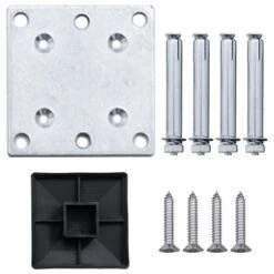 Ensemble De Clôture WPC 7 Carré + 1 Incliné 1311x186 Cm Gris -Mobilier De Jardin Soldes ensemble de cloture wpc 7 carre 1 incline 1311x186 cm gris 3666722152068 1257597