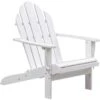 Fauteuil De Jardin Inclinable En Acacia FSC - 72,5 X 89,5 X H.94 Cm - Blanc