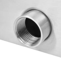 Fontaine D'étang Acier Inoxydable 64 X 30 X 52 Cm Argenté -Mobilier De Jardin Soldes fontaine d etang acier inoxydable 64 x 30 x 52 cm argente 3666722178105 1219972