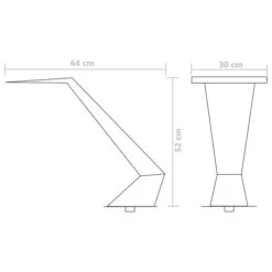 Fontaine D'étang Acier Inoxydable 64 X 30 X 52 Cm Argenté -Mobilier De Jardin Soldes fontaine d etang acier inoxydable 64 x 30 x 52 cm argente 3666722178105 1219974
