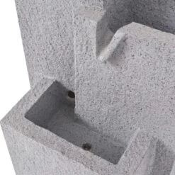 Fontaine D'intérieur Avec Lampe LED Polyrésine 3 -Mobilier De Jardin Soldes fontaine d interieur avec lampe led polyresine 3666722195751 1174572