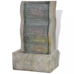 Fontaine D'intérieur Avec Lampe LED Polyrésine 5 -Mobilier De Jardin Soldes fontaine d interieur avec lampe led polyresine 3666722195997 1174306