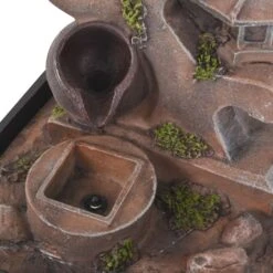 Fontaine D'intérieur Avec Lampe LED Polyrésine 4 10 Fontaine D'intérieur Avec Lampe LED Polyrésine 4 -Mobilier De Jardin Soldes fontaine d interieur avec lampe led polyresine 3666722204057 1164454