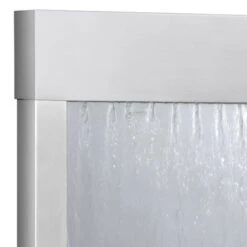 Fontaine De Jardin Argenté 39x22x108,5 Cm Acier Inoxydable -Mobilier De Jardin Soldes fontaine de jardin argente 39x22x108 5 cm acier inoxydable 3666722124775 1345180