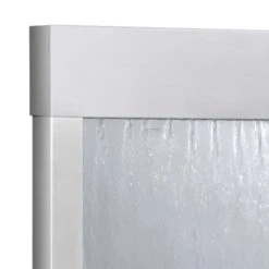 Fontaine De Jardin Argenté 46x24x150 Cm Acier Inoxydable -Mobilier De Jardin Soldes fontaine de jardin argente 46x24x150 cm acier inoxydable 8719883762036 1220108