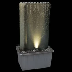 Fontaine De Jardin Argenté 60,2x37x122,1 Cm Acier Inoxydable -Mobilier De Jardin Soldes fontaine de jardin argente 60 2x37x122 1 cm acier inoxydable 3666722177948 1220146