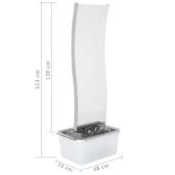 Fontaine De Jardin Avec Pompe Acier Inoxydable 130 Cm Courbé 17 Fontaine De Jardin Avec Pompe Acier Inoxydable 130 Cm Courbé -Mobilier De Jardin Soldes fontaine de jardin avec pompe acier inoxydable 130 cm courbe 3666722177962 1220131