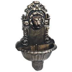 Fontaine Murale Design De Tête De Lion Bronze -Mobilier De Jardin Soldes fontaine murale design de tete de lion bronze 3666722177665 1220382