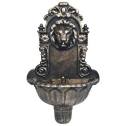 Fontaine Murale Design De Tête De Lion Bronze -Mobilier De Jardin Soldes fontaine murale design de tete de lion bronze 3666722177665 1220383