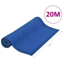 Gazon Artificiel Avec Picots 20x1 M Bleu -Mobilier De Jardin Soldes gazon artificiel avec picots 20x1 m bleu 8720286084694 1192970