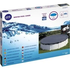 GRE - Bâche Hiver 120g /m² Pour Piscine Ø3m -Mobilier De Jardin Soldes gre bache hiver 120g m pour piscine 3m 8412081220567 1103149