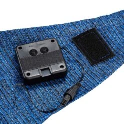 HI Voile De Soleil Avec 100 Lumière LED Bleu 3,6x3,6x3,6 M -Mobilier De Jardin Soldes hi voile de soleil avec 100 lumiere led bleu 3 6x3 6x3 6 m 4034127624173 976090