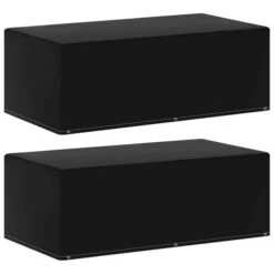 Housses De Meubles De Jardin 2pcs 6œillets Barbecue 170x90x60cm