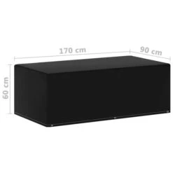 Housses De Meubles De Jardin 2pcs 6œillets Barbecue 170x90x60cm -Mobilier De Jardin Soldes housses de meubles de jardin 2pcs 6 illets barbecue 170x90x60cm 3666722204989 1163300