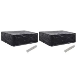 Housses De Salon De Jardin 2 Pcs 8 œillets 250x210x90 Cm