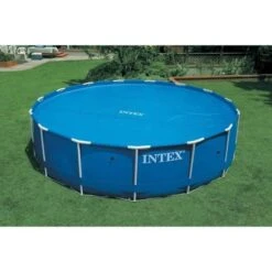 Intex Bâche A Bulles Diam 3,44m Pour Piscine Diam 3,66m