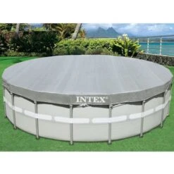 INTEX Bâche Pour Piscine Ronde Deluxe 5,49 M