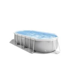 INTEX Kit Piscine Prism Frame - 400 X 200 X 100 Cm