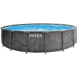 Intex Kit Piscine Tubulaire Baltik (ø)4,57 X (h)1,22m