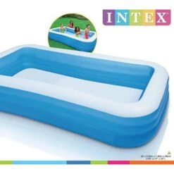 INTEX Piscine Gonflable Rectangulaire Pour La Famille - 3,05 X1,83 X 0,56m -Mobilier De Jardin Soldes intex piscine gonflable rectangulaire pour la famille 3 05 x1 83 x 0 56m 6941057458847 534299